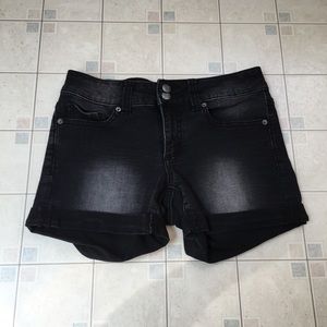 Mudd | Black denim shorts